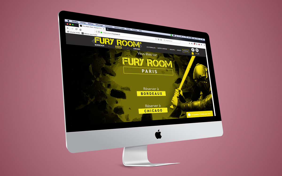 Image Site Fury Room iMac côté